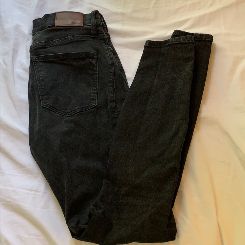 Madewell Black Jean